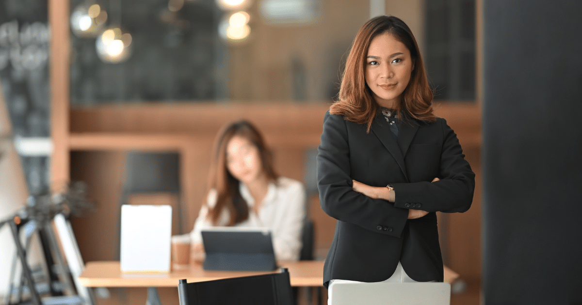 Businesswoman in a professional setting, showcasing confidence and leadership for successful business expansion strategies.