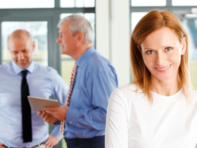 Small business owner considering an unsecured credit line for flexible financing and fast approval.